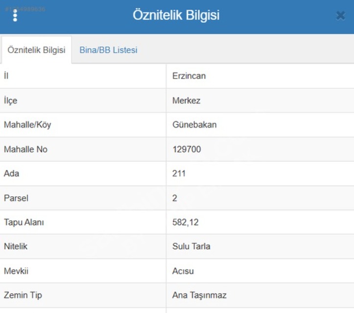MABEL'DEN GÜNEBAKAN KÖYÜ CADDE ÜZERİ 582 M2 SATILIK SULU TARLA